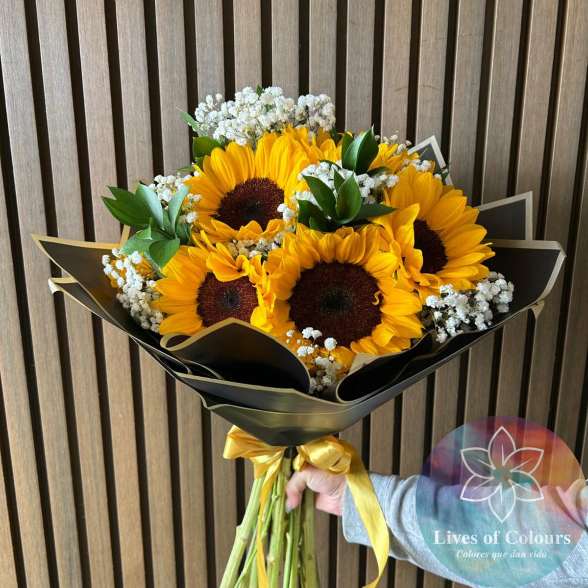 Ramo de 10 Girasoles