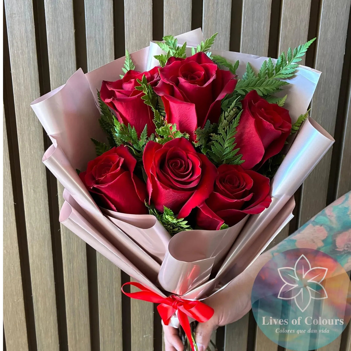 Ramo de 6 Rosas